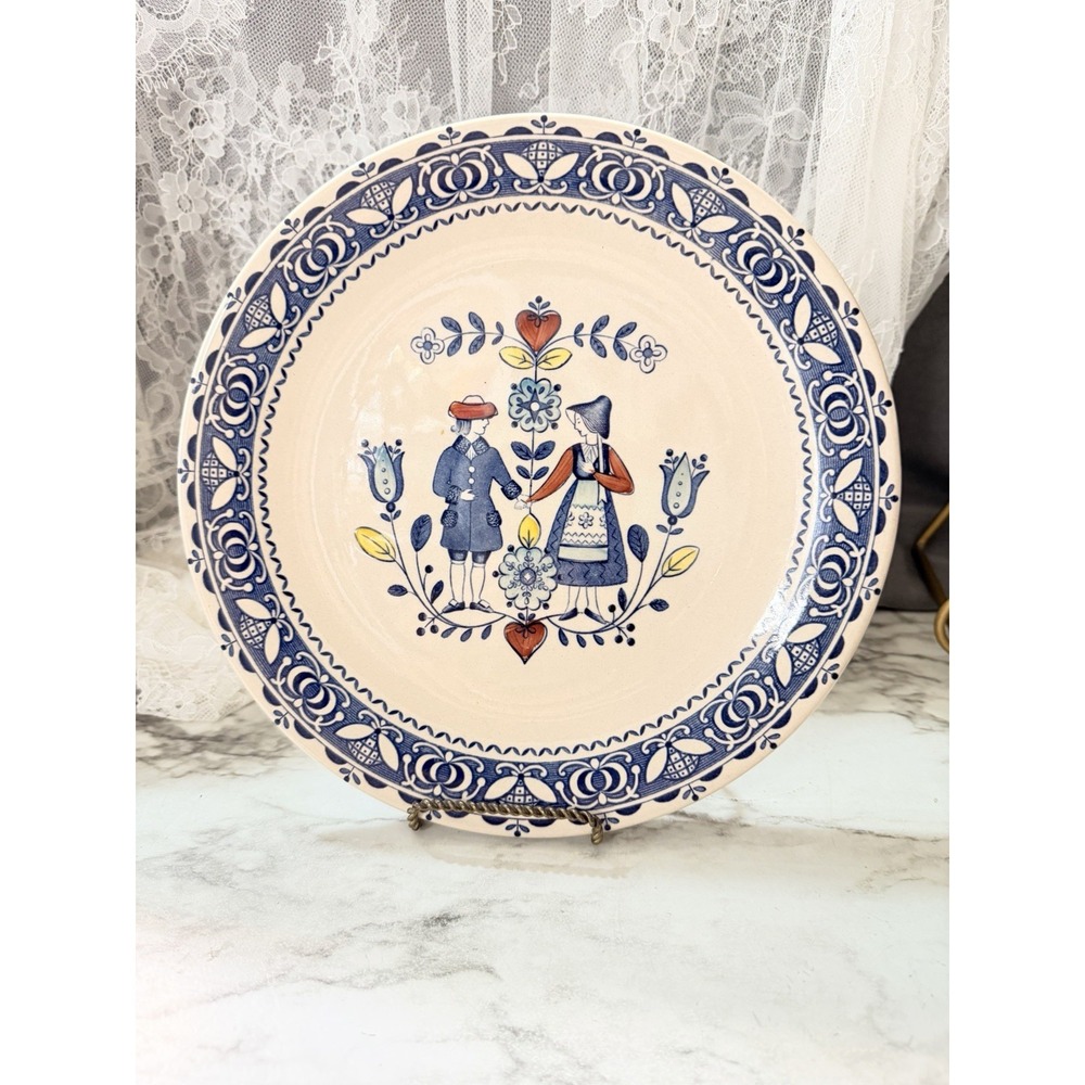 Johnson Brothers Hearts And Flowers Smooth Dinner Plate - Vintage (A3253)